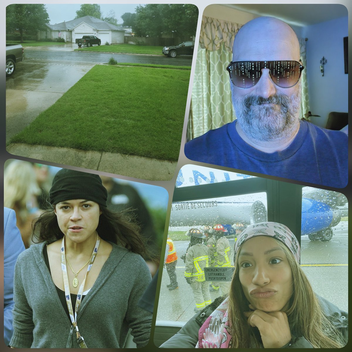 #HappyThursday Absolutely Luv Whenever It Rains Y'all #Happy #Selife #CEO #MercedesVarnado #MercedesMoné #MonéKrew #MercedesKrew #MichelleRodriguez #mrodarmy #mrodfamily 😊😍🌧💙🤍💚