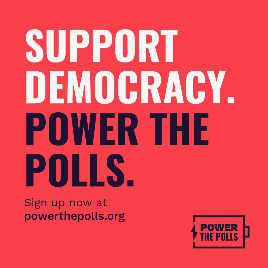 One of the largest obstacles we face in the upcoming election is access to the ballot box. Signing up as a poll worker is a great way to take action! Empower your community AND ensure elections are fair, smooth, and accessible for all. Get involved 👉🏽 powerthepolls.org