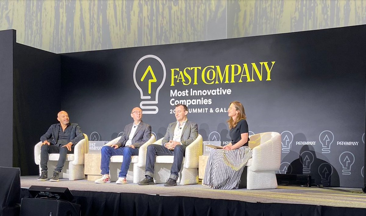 Innovate at the speed of your customer ✅ Thank you @fastcompany for having us. #FCMostInnovative