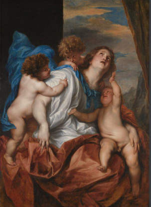 Ser madre es maravilloso ( o no ) Charity, Anthony Van Dyck National Gallery