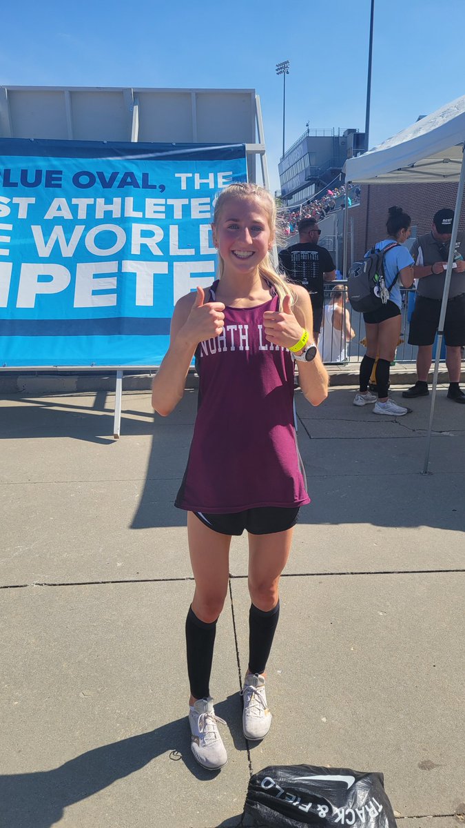 Congratulations <a href="/MeghanMWheatley/">Meghan</a> on placing 2nd on the 3000m run. She also had a huge PR of 25+ sec! #NLTF #mindovermatter