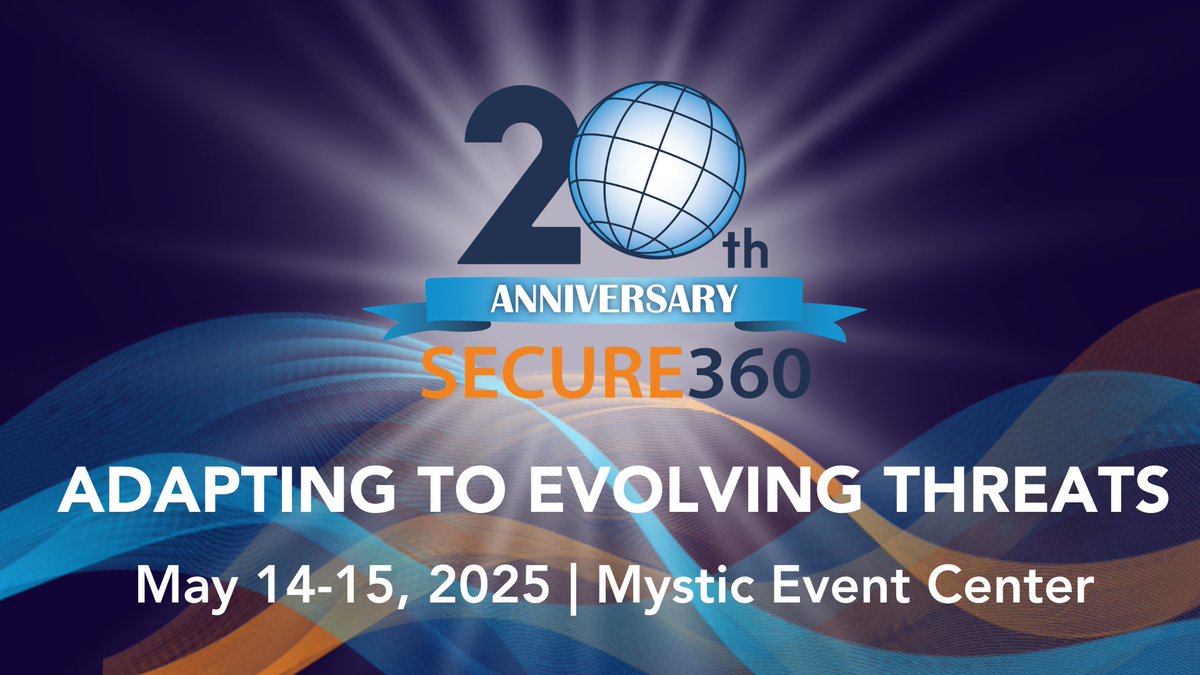 Thanks for joining us at Secure360! This conference would not be the continual success it has been without YOU. A big thank you to our sponsors and exhibitors for their continued support. Save the date for May 14-15, 2025 for Secure360: Adapting to Evolving Threats. #Sec360