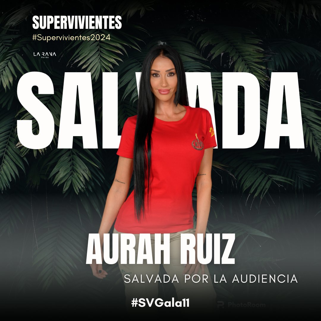 🔺️Aurah se convierte en la primera salvada de esta noche ¡Enhorabuena @aurahruiz ! #SVGala11