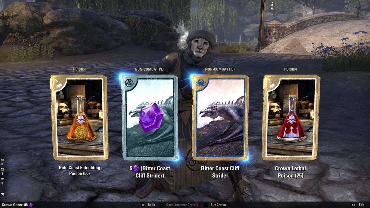 Could have been worse I guess... but why 2 of the same non combat pet in the same crate though???? 😩😩

#ElderScrollsOnline #ESO #TESO #ESOFam