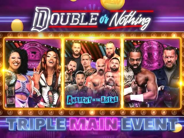 triple main event gimmick aside iirc this is the first time they've tried to sell a PPV advertising the women's match