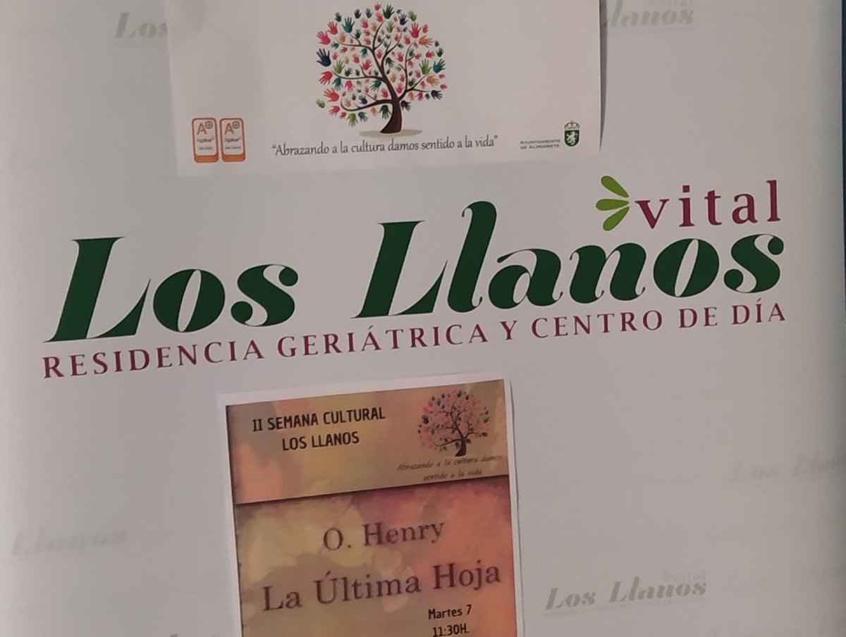 📣 Nuestros alumnos de 1º Bachillerato han participado con los mayores de la residencia Los Llanos. Reflexionar sobre lo que nos hace más fuertes y el convencimiento de que se puede vencer a la muerte con el entusiasmo de vivir les ha unido entre generaciones. 🤗🤗🤗