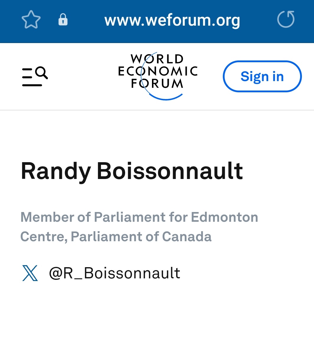 @R_Boissonnault #domesticterrorism #Canada #WEF2030Agenda