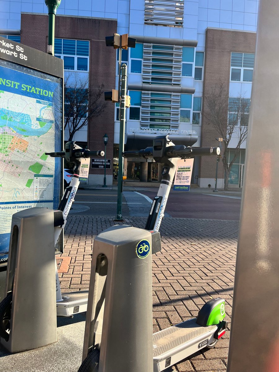 Have you tried scooter rideables yet? Unlock for just $1 + $0.35 per minute and let the adventure begin! 🛴💨  Purchase and get rolling at BikeChattanooga.com 📲