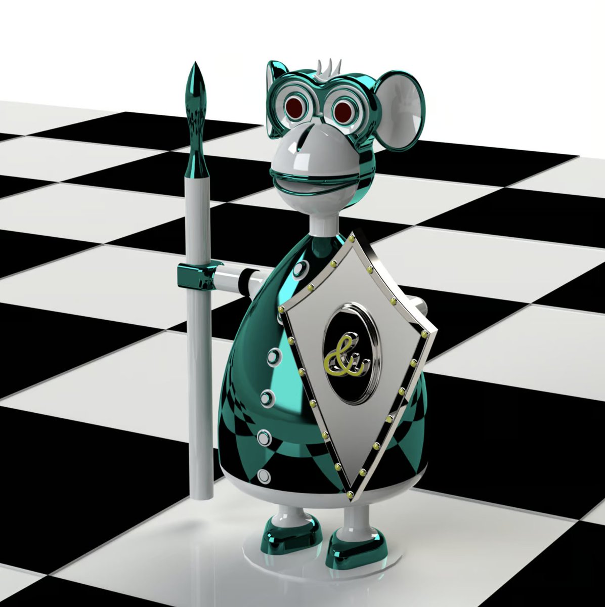 Pixelans NFT (@pixelans_nft) on Twitter photo The CheckMate Ape Collection 6 Sold...🥳
Dear miklosjjozsef811, Welcome to The CheckMate family.
The #CheckMate is a unique 3D #NFT #Chess set created with special characters.
crypto.com/nft/collection… via <a href="/cryptocom/">Crypto.com</a> <a href="/cryptocomnft/">Crypto.com NFT</a>
#NFTs #NFTCommunity #NFTCollector #CRO #crofam The CheckMate Ape Collection 6 Sold...🥳
Dear miklosjjozsef811, Welcome to The CheckMate family.
The #CheckMate is a unique 3D #NFT #Chess set created with special characters.
crypto.com/nft/collection… via <a href="/cryptocom/">Crypto.com</a> <a href="/cryptocomnft/">Crypto.com NFT</a>
#NFTs #NFTCommunity #NFTCollector #CRO #crofam