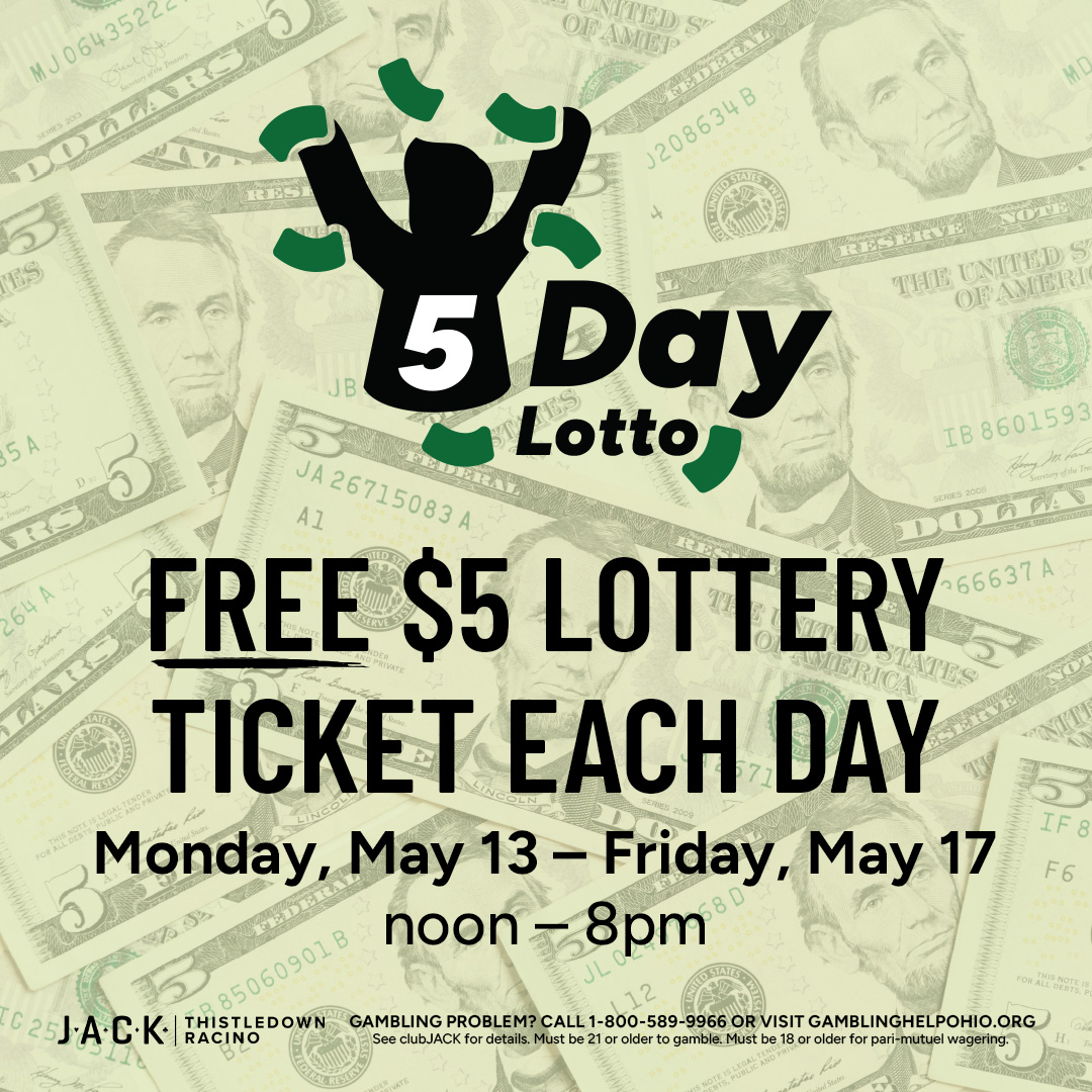 We're heading into the weekend on a high note! Don't forget tomorrow is the last day to grab your FREE $5 Lottery Ticket 💵