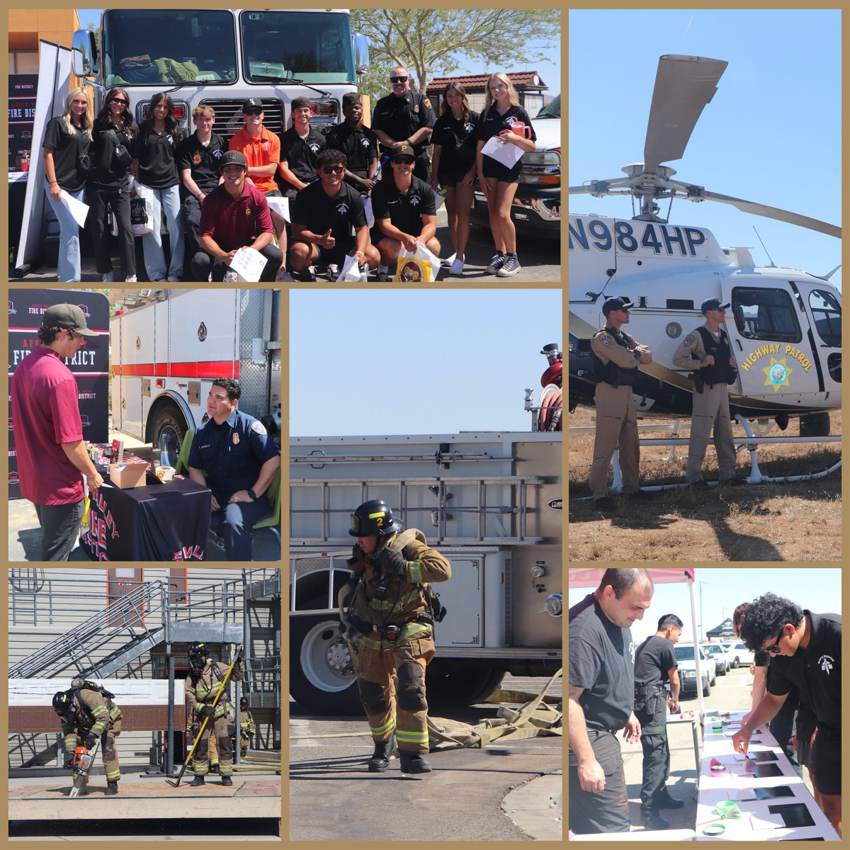 Today was an exciting day at the VVC Regional Public Safety Training Center! Students from various high schools got an exclusive look at the fire technology, EMS, nursing, and administration of justice programs.