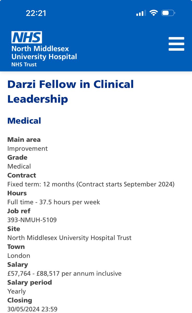 Hillary Mitchell MSN, RN, NEA-BC (@hillmitch2022) on Twitter photo #Darzi fellowship post is up! Are you a clinical, nursing, AHP leader looking for an improvement challenge! Join us at @NorthMidNHS with our <a href="/NM_Improvement/">NMUH Patient First Team</a> team to grow your leadership, improvement and clinical impact!
northmid.nhs.uk/current-vacanc… #Darzi fellowship post is up! Are you a clinical, nursing, AHP leader looking for an improvement challenge! Join us at @NorthMidNHS with our <a href="/NM_Improvement/">NMUH Patient First Team</a> team to grow your leadership, improvement and clinical impact!
northmid.nhs.uk/current-vacanc…