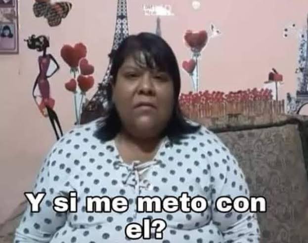 *veo cualquier man con 833 red flags* 

inmediatamente yo: