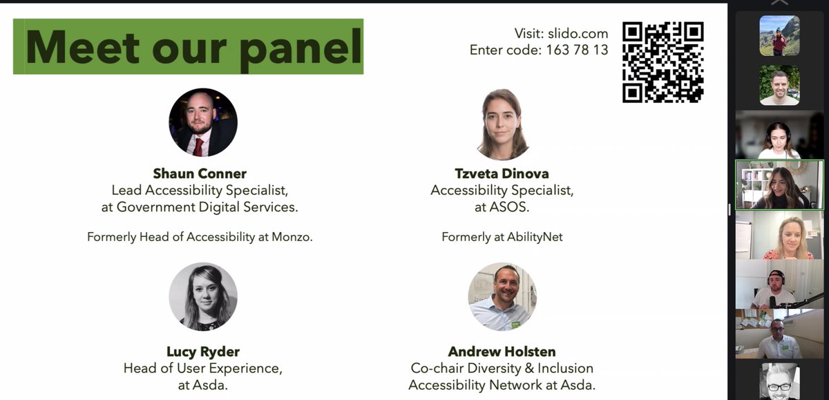 We celebrated Global Accessibility Awareness Day (#GAAD) this week at <a href="/asda/">Asda</a> with an empathy lab (taking over Asda House atrium) and hosting a panel Q&amp;A. This has got to be one of the major highlights since I formed the internal network 12months ago. #a11y #LifeAtAsda