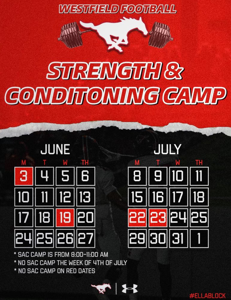 🚨 Summer S&amp;C Schedule 🚨