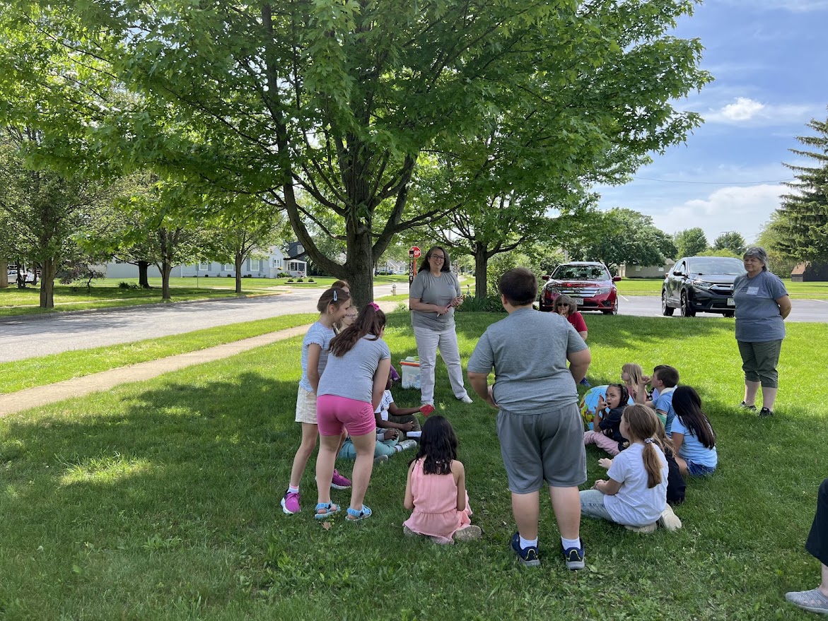 Sowing the seeds of tomorrow!🌱  
Students from @PLES_Cardinal learned all about lifecycles from @OhioState extension Master Gardener volunteers this week! #OhioTheHeartOfItAll