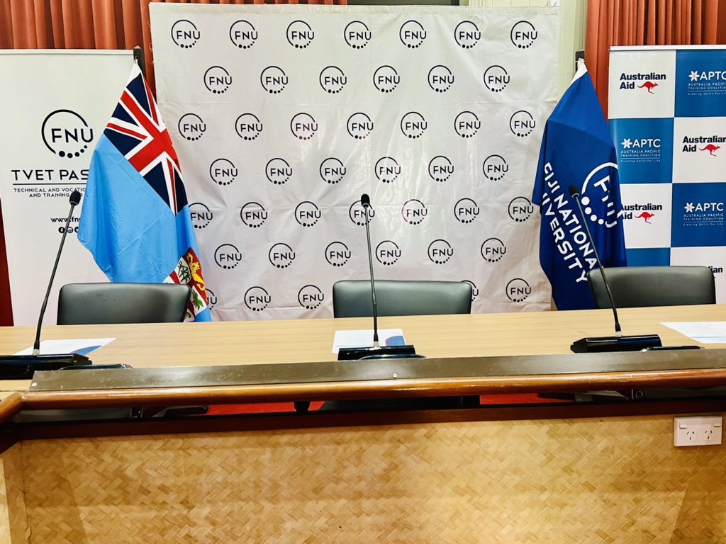 FNUFiji's tweet image. ✅Today marks a significant milestone as #FNU and the Australian Pacific Training #APTC join forces to launch the Gender Equality, Disability, and Social Inclusion #GEDSI Strategy and Action Plan 2024 - 2026. 

✅Stay tuned to our SM page for updates!