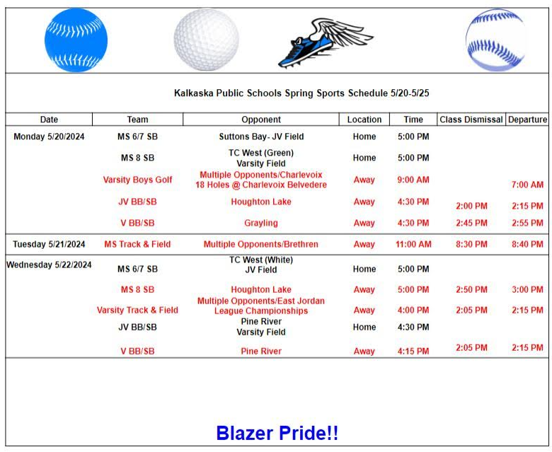 Kalkaska Schools (@kalkaskaschools) on Twitter photo 