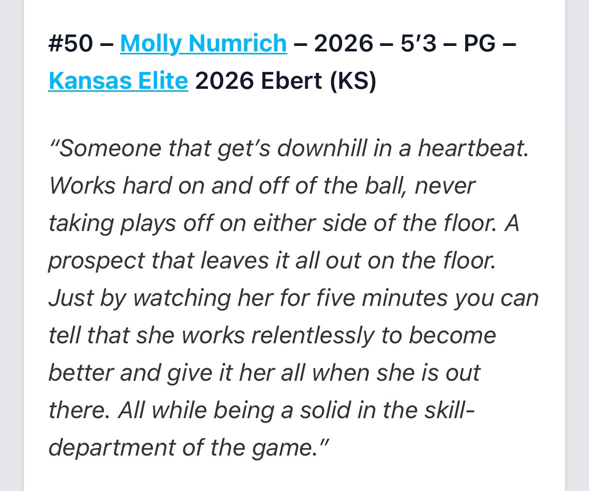 Kansas Elite WBB tweet media