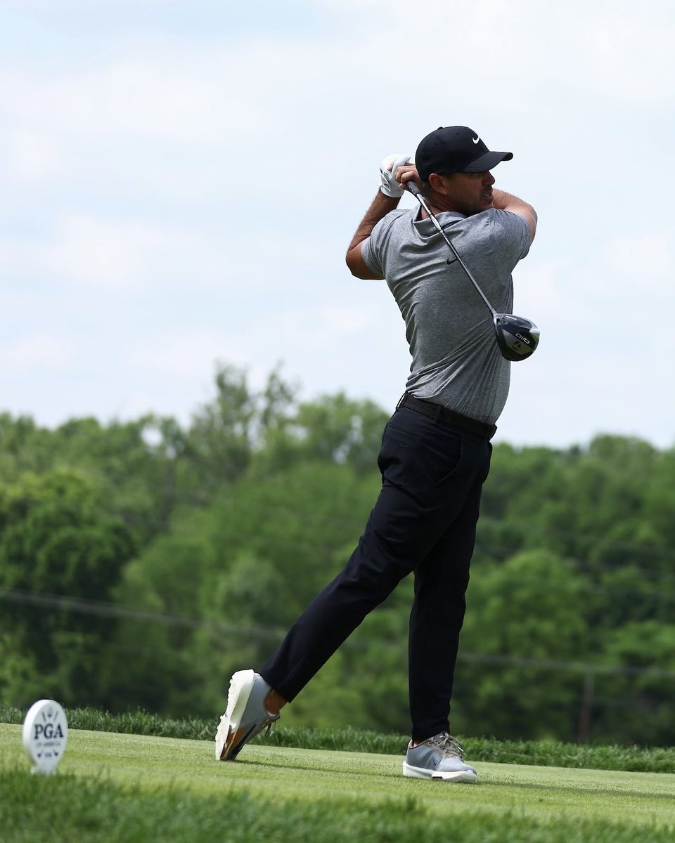 Day one, don't mind that. Let’s keep it flying 🦅 #PGAChampionship