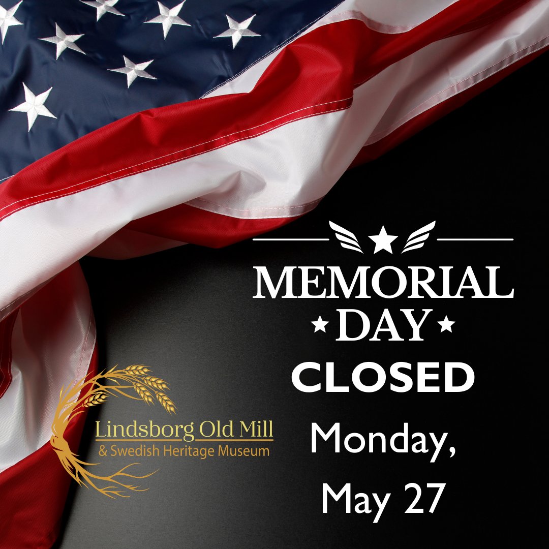 The museum will be CLOSED next week for #MemorialDay - Monday, May 27.
Looking forward to seeing you during our regular hours after that - 9 a.m.-5 p.m. weekdays and Saturday!
