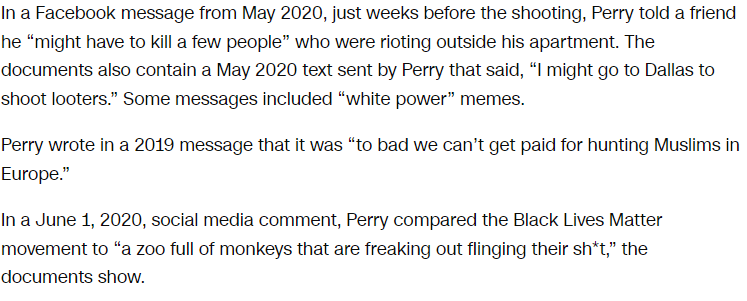 Gov. Greg Abbott and Texas' government pardoned Daniel Perry, who was rightly convicted of murdering Garrett Foster, a veteran in Austin, TX during protests against police brutality in 2020. Messages between Perry and friennds that came out during the trial show indicated that