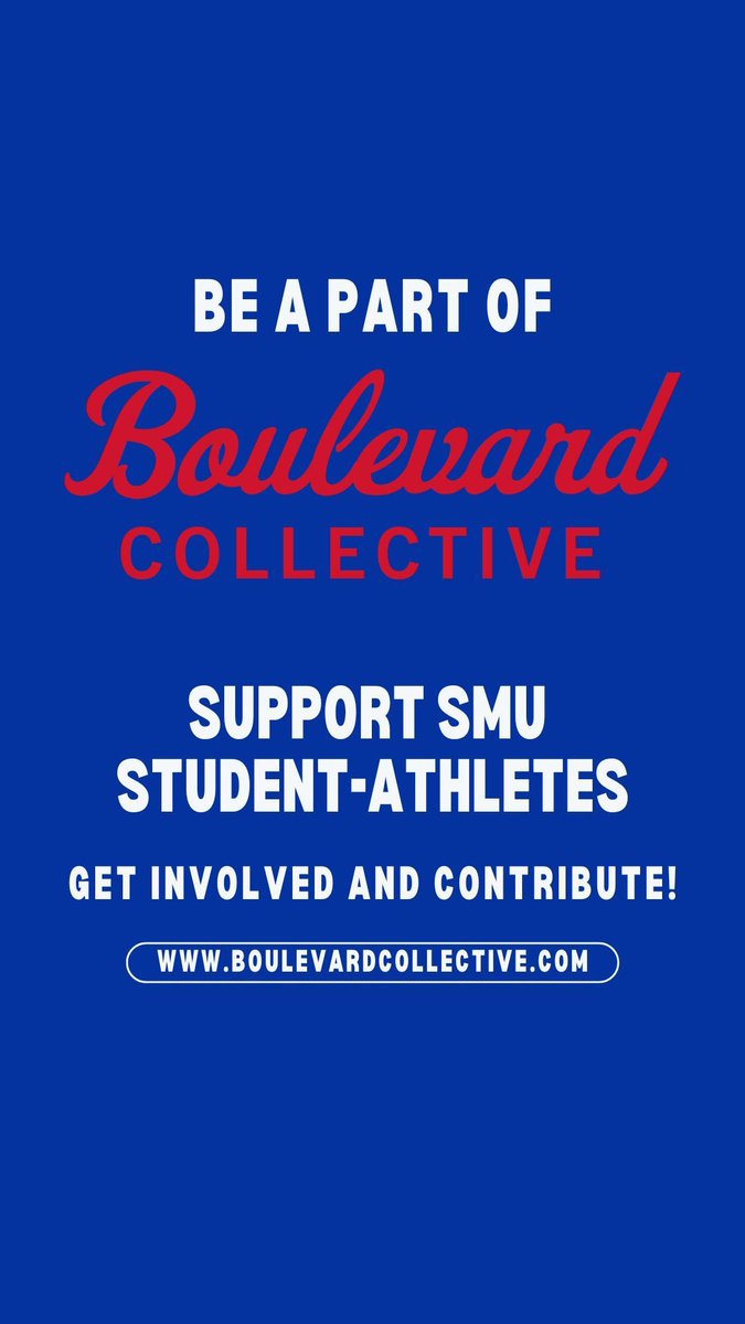 @smufb is excited for the 2024 season in the ACC!  We had a great spring and we’re looking forward to an even better summer..check out boulevardcollective.com to learn how to support.  PONY UP!