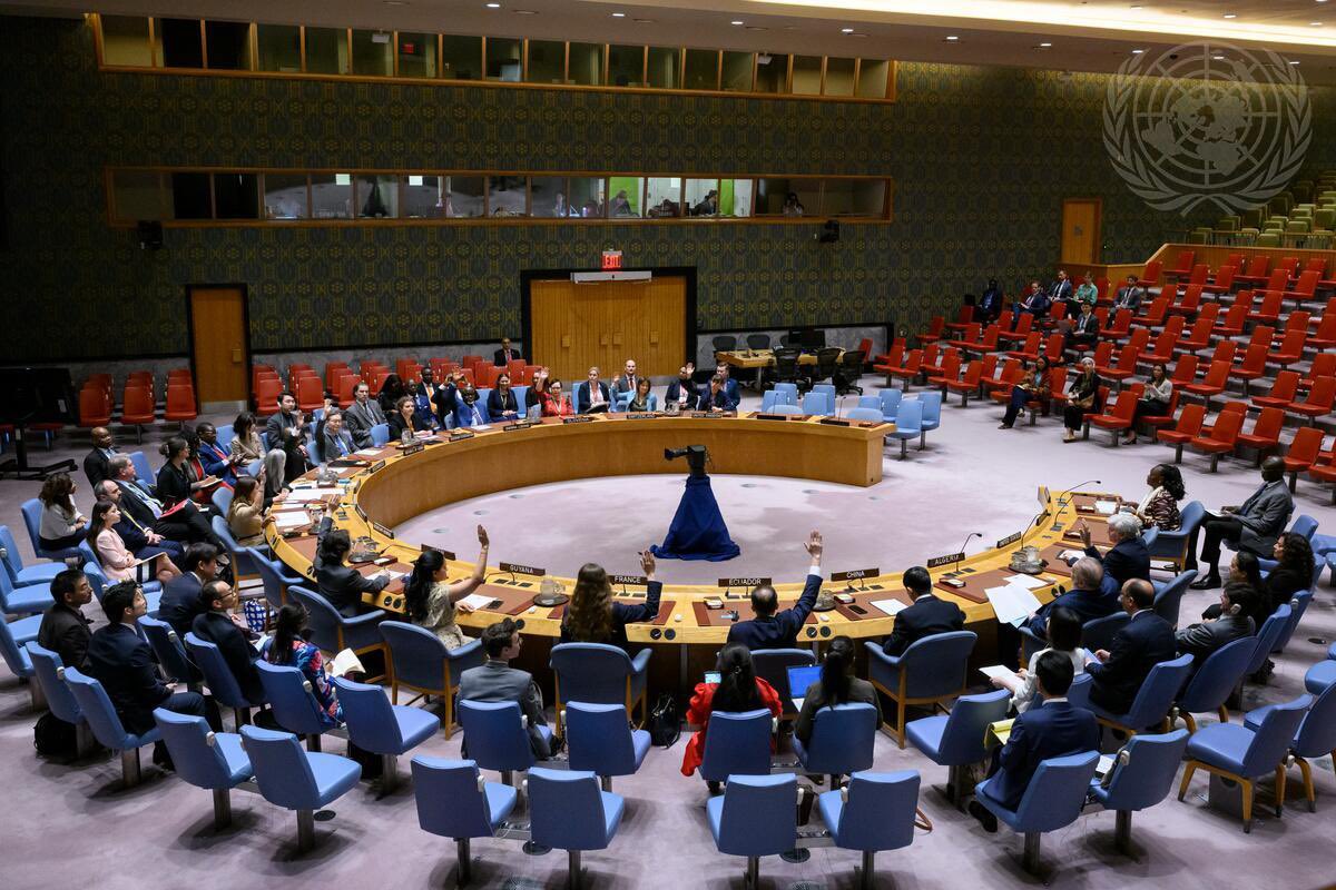 Adoption today @UN HQ of the Security Council annual report. Thank you @UKUN_NewYork for leading this process this year – as an elected #UNSC member,🇨🇭Switzerland values enhanced transparency and accountability towards the General Assembly #UNGA and public. #SwitzerlandUNSC