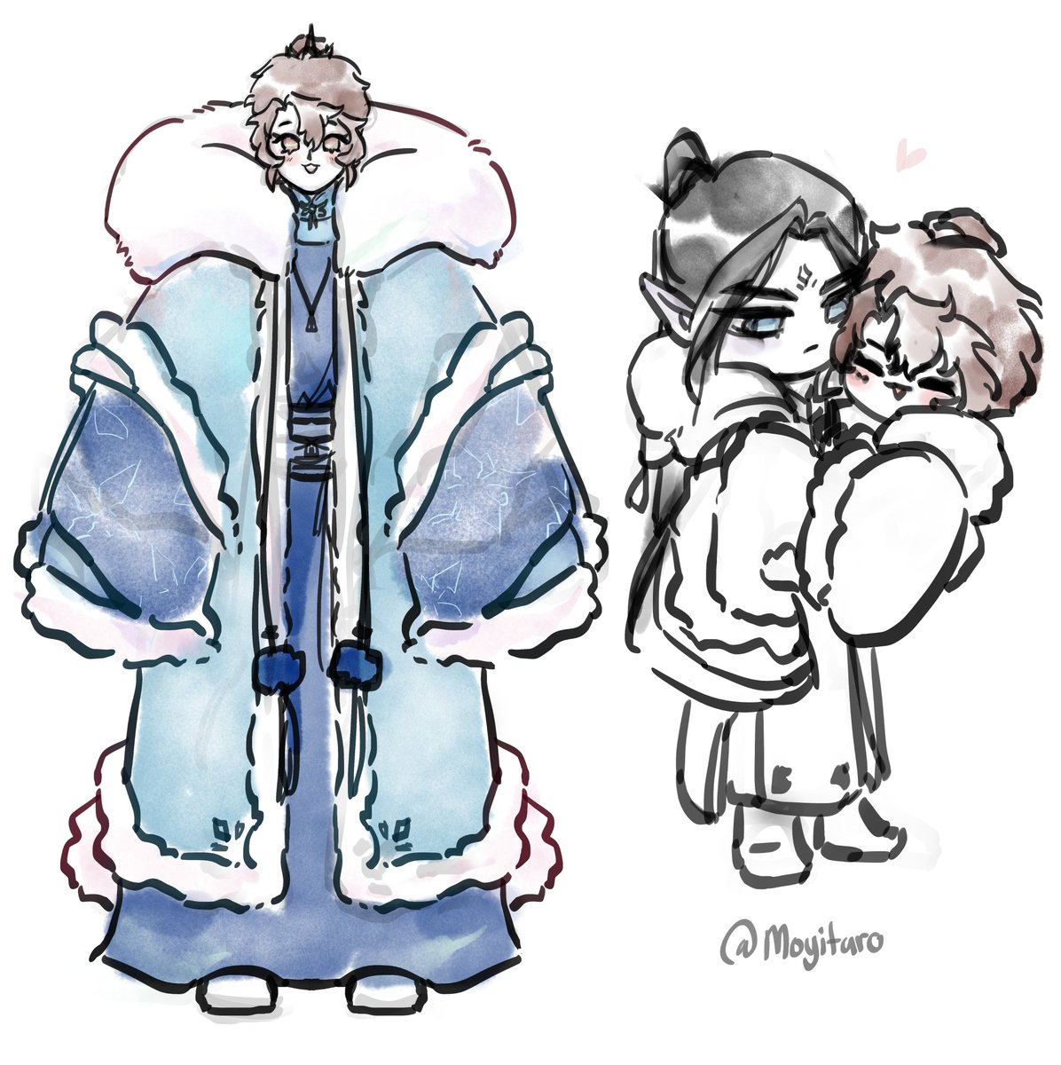 The clothing s-so fluffy🥹💕#moshang