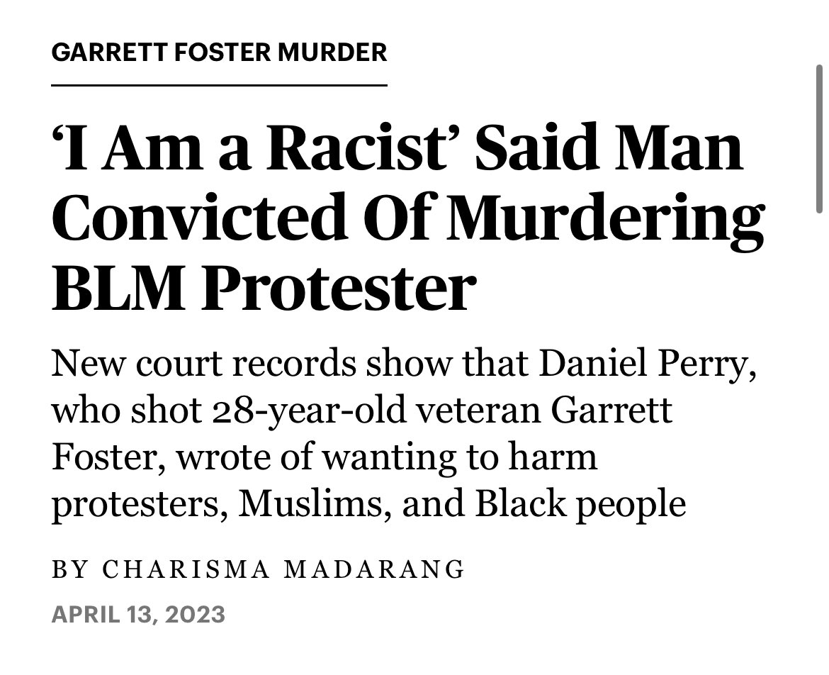 More context on suspected white supremacist Daniel Perry