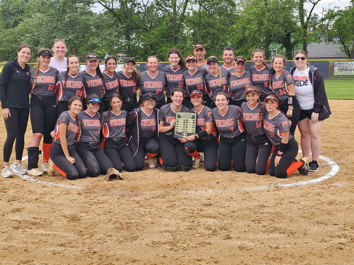 The PAC softball champions Perkiomen Valley