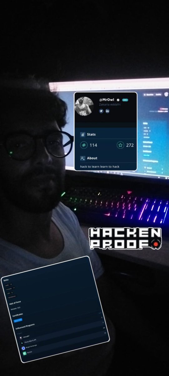 'Thrilled to be part of HackenProof! 🛡️✨ Since my first report on 16.01.2024, I'm now ranked 114 on the leaderboard. 🏆 Grateful for the bounty reward and reputation points. Excited for more Web3 bug hunts! 🚀🔒
Thanks, HackenProof! 🎉 #BugBounty #Web3Security' @HackenProof