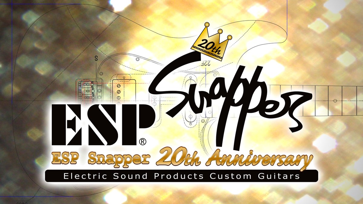 ㊗ESP SNAPPER 20th Anniversary🎊

🎸BLOGにて連載中の回顧録の第八回を公開しました。
👉espguitars.co.jp/espblog/2024/0…

今回は、発表の後日談的なお話です。
また、発表時（2004年）にヤングギター誌に掲載された特集記事を特別掲載しています。是非ご覧ください。

#ESPGuitars #SNAPPER #20th