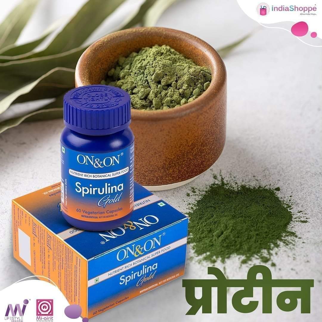 शाकाहारी कैप्सूल में प्राकृतिक और स्वस्थ प्रोटीन का भंडार!

#spirulina #spirulinagold #milifestyle #naturalprotein #vegetariancapsule