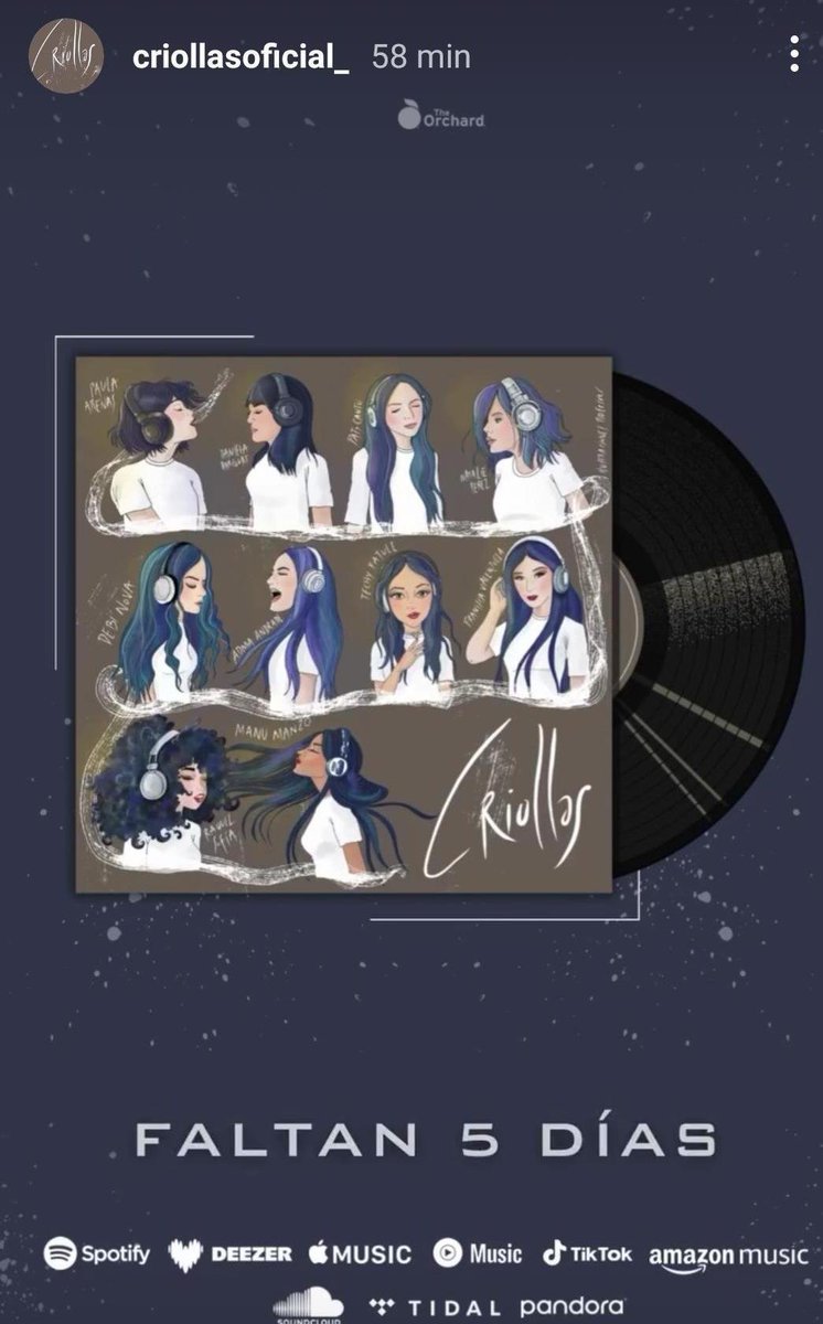Criollas🎙️ Info (@criollas_info) on Twitter photo 21/5 Álbum #Criollas🎙️
<a href="/PatyCantu/">P A T Y * C A N T Ú</a> #México🇲🇽
<a href="/PaulaArenas__/">Paula Arenas</a> #Colombia🇨🇴
<a href="/admaandradeofc/">Adma Andrade</a> #Brasil🇧🇷
<a href="/debinova/">Debi Nova</a> #CostaRica🇨🇷
<a href="/DanielaDarcourt/">Daniela Darcourt Oficial</a> #Perú🇵🇪
<a href="/NataliePerezz/">NATALIE</a> #Argentina🇦🇷
@TechyFatule #RepDominicana🇩🇴
<a href="/manumanzo/">Manu Manzo</a> #Venezuela🇻🇪
<a href="/raquelsofia/">Raquel Sofía</a> #PuertoRico🇵🇷
<a href="/franciscamusic/">Francisca Valenzuela</a> #Chile🇨🇱 21/5 Álbum #Criollas🎙️
<a href="/PatyCantu/">P A T Y * C A N T Ú</a> #México🇲🇽
<a href="/PaulaArenas__/">Paula Arenas</a> #Colombia🇨🇴
<a href="/admaandradeofc/">Adma Andrade</a> #Brasil🇧🇷
<a href="/debinova/">Debi Nova</a> #CostaRica🇨🇷
<a href="/DanielaDarcourt/">Daniela Darcourt Oficial</a> #Perú🇵🇪
<a href="/NataliePerezz/">NATALIE</a> #Argentina🇦🇷
@TechyFatule #RepDominicana🇩🇴
<a href="/manumanzo/">Manu Manzo</a> #Venezuela🇻🇪
<a href="/raquelsofia/">Raquel Sofía</a> #PuertoRico🇵🇷
<a href="/franciscamusic/">Francisca Valenzuela</a> #Chile🇨🇱