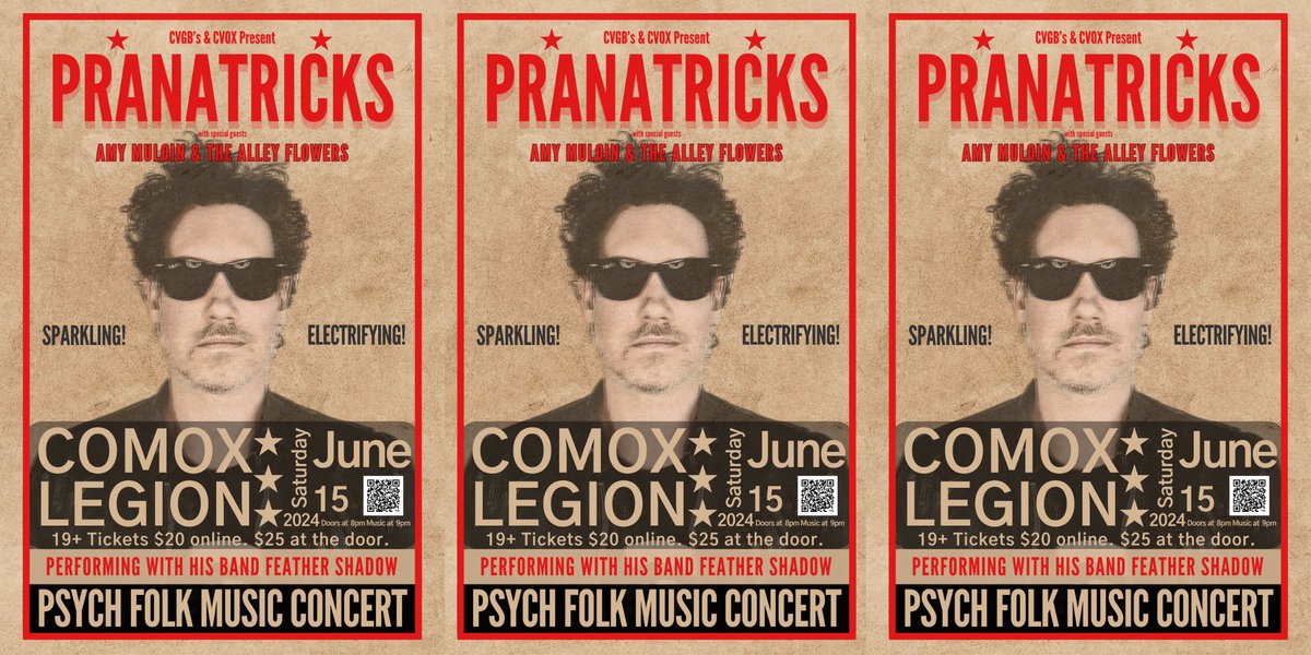 In and around COMOX, BC? JUNE 15 Album Release Show! eventbrite.ca/e/pranatricks-…