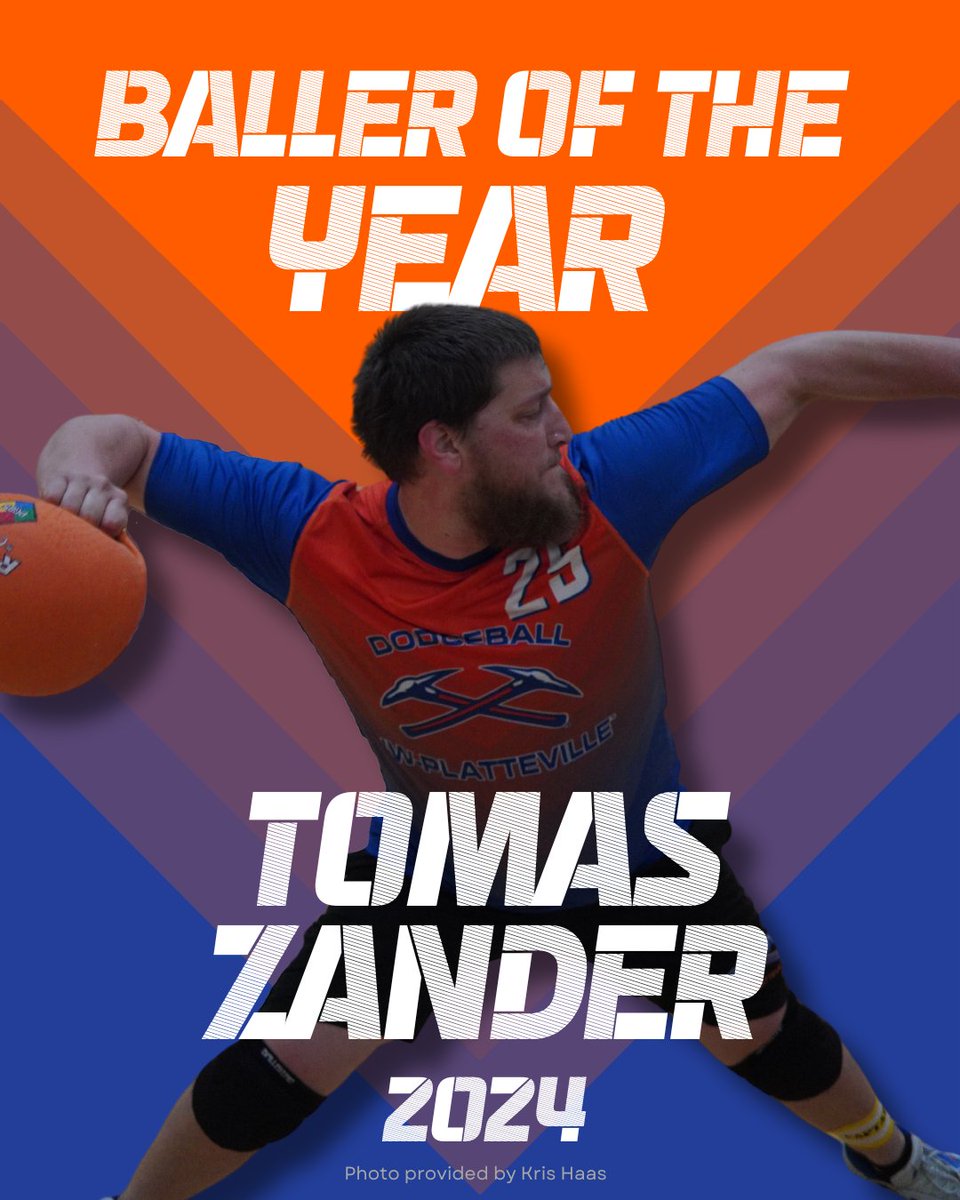 Congratulations to Tomas Zander for winning Baller of the Year!