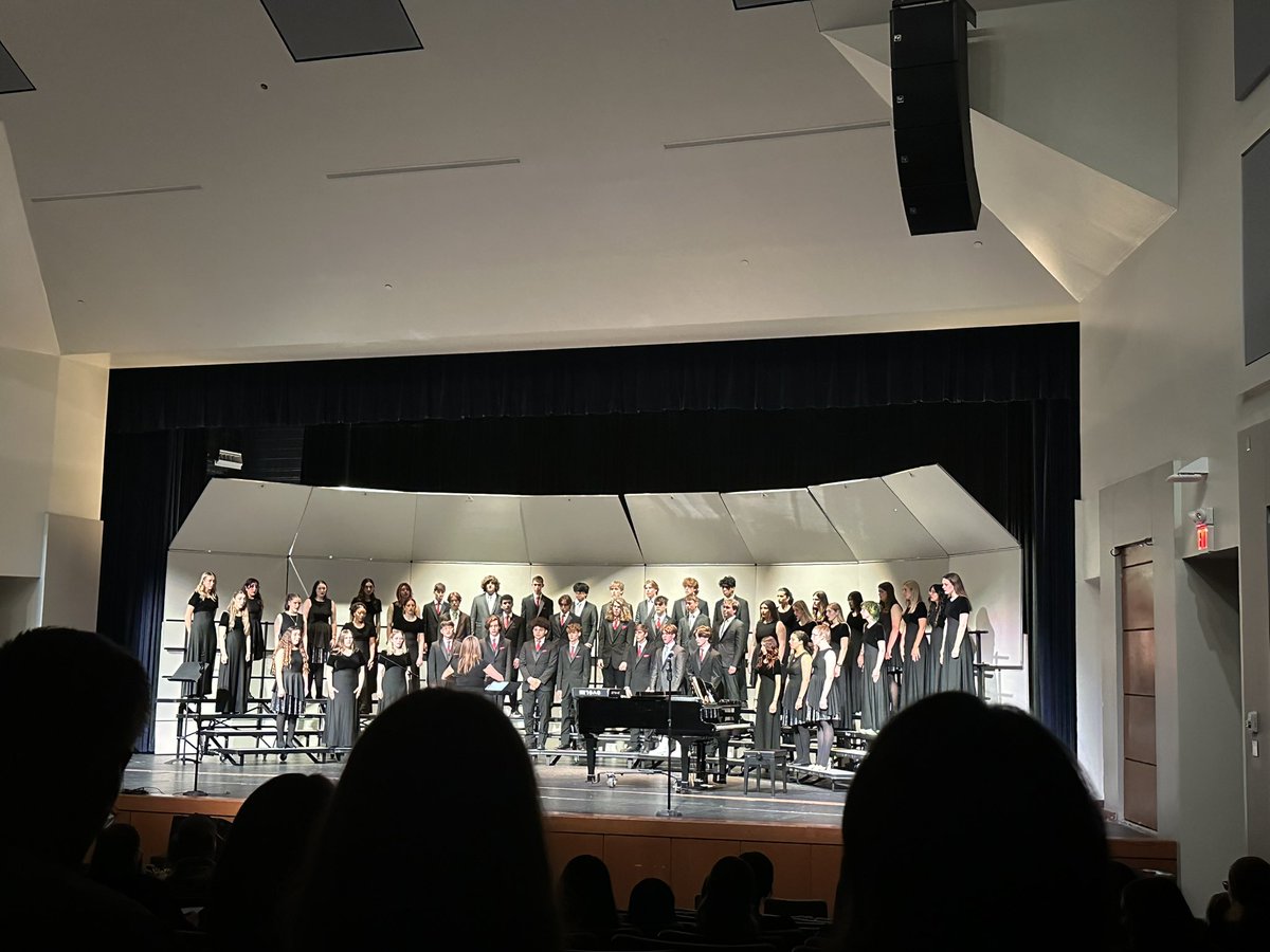 Incredible night at the @chpantherchoir Spring Concert tonight! One thing about Panther Nation is we have some of the most talented students on this planet standing in the choir loft on the stage tonight! Well done.