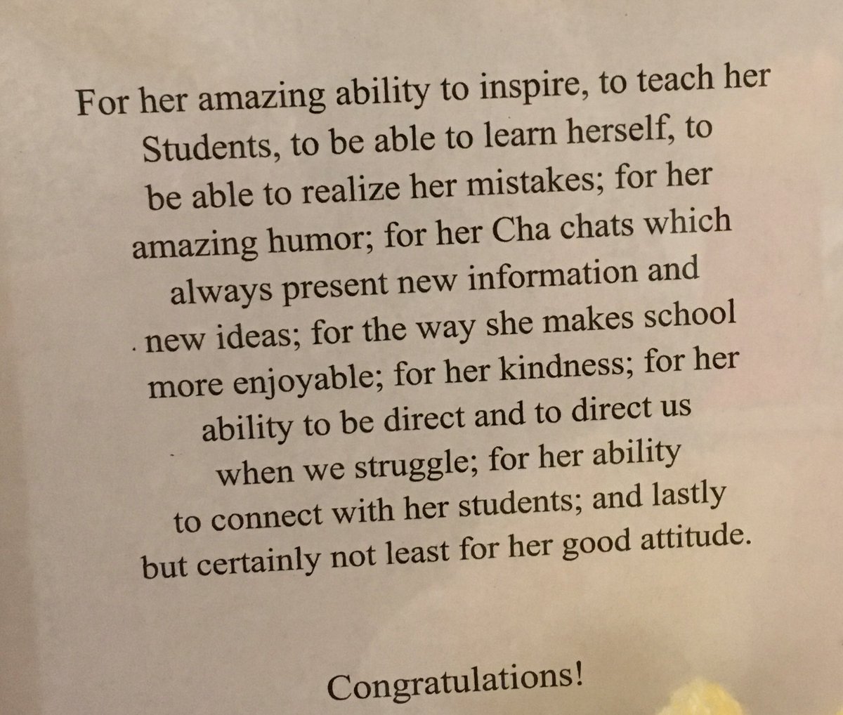 Michele Chabitch tweet media