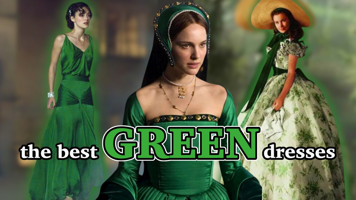 back by popular demand: the best green dresses in film!

watch the roundup here youtu.be/3Ih1Fa0-7Tk?si…