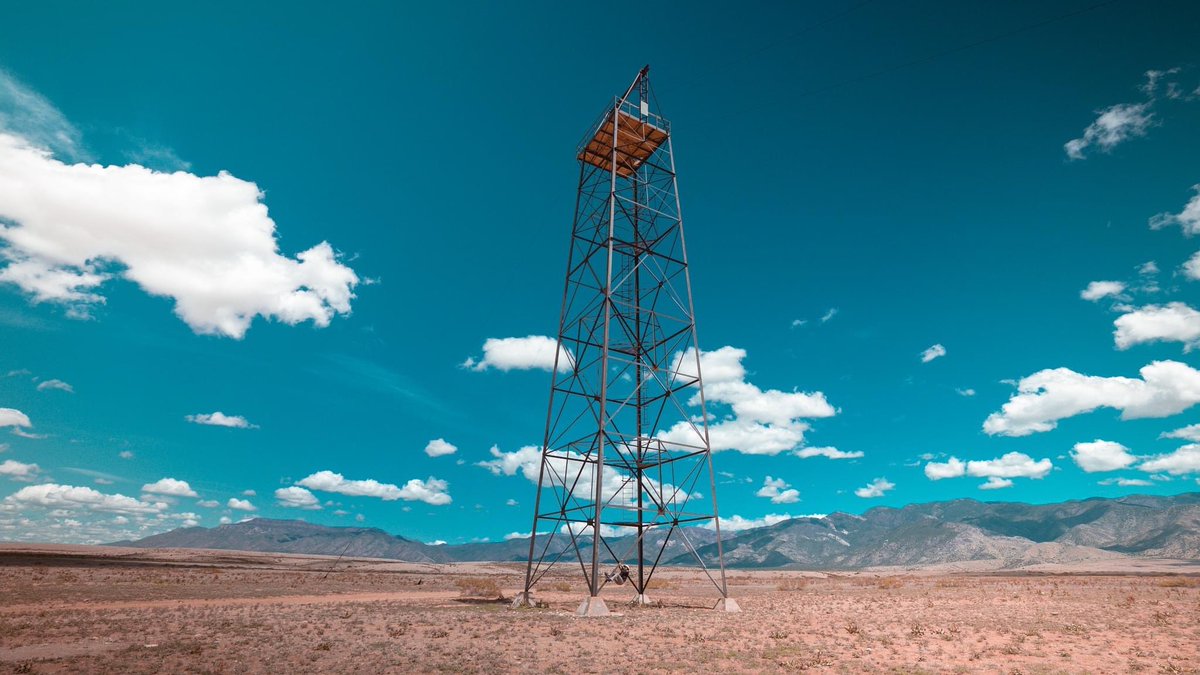 Who saw Oppenheimer? While I was out filming a documentary this month the tower where they filmed the bomb scene was visible from where we were staying out in the middle of the desert. Was so cool to see the bunker and tower in person. Disappointed in the cleanup tho Hollywood…