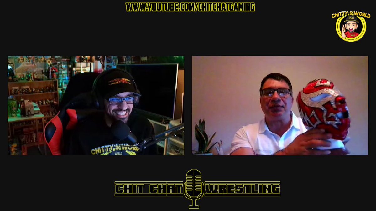 Just had an amazing interview/discussion with @Latinthunder1 about his time wrestling locally, training in Dallas, wrestling at the world famous Dallas sportatorium, SCW, his book and MORE! Full interview up tomorrow at 6pm CT! Link in bio.