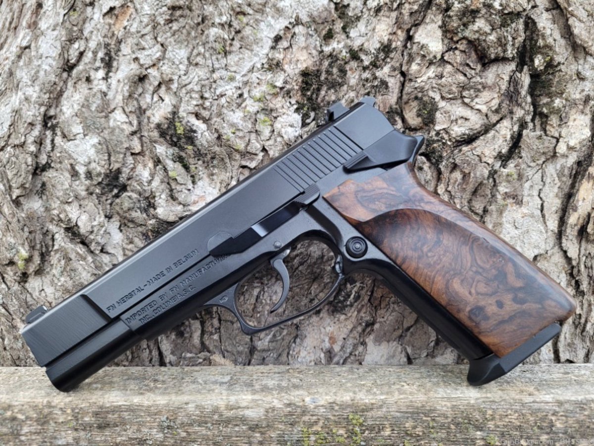 BHAdvanced FN BDA-9 9mm DA/SA 'HP-DA' (Belgium): Leon Hubert, was the FN Designer credited with the BDA-9, during Leon's 35 year career at FN Herstal. 💥 See it here: bit.ly/44LEhC6 #gunbroker #FNH