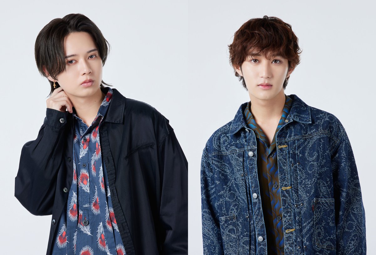 oricon's tweet photo. HiHi Jets井上瑞稀＆橋本涼、舞台W主演❗️
江戸時代をチャリンコで駆け回る✨️

『劇走江戸鴉～チャリンコ傾奇組～』
10・11月 新橋演舞場＆松竹座

キャスト：武田玲奈、押田岳、浜中文一ら
脚本・演出：横内謙介

🚲️ ダブル主演2人のコメント到着
https://t.co/PKhJFJIvH7

#劇走江戸鴉 https://t.co/1FVJM5OR1r
