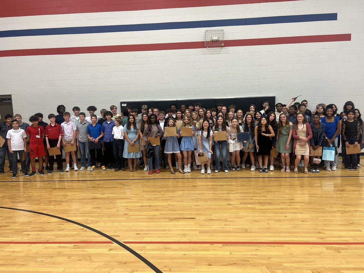 We are beyond proud of our 7th and 8th grade student-athletes for earning many academic awards this year!