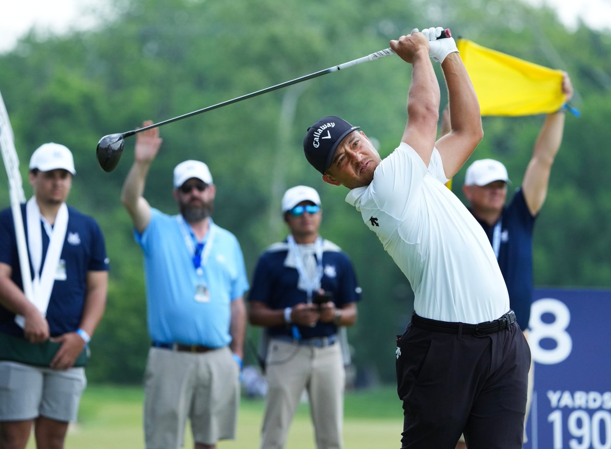 Our golf experts offer their thoughts (and bets) heading into the second round of the @pgachampionship. More from @mattyoumans247 & @KelleyBydlon ⛳ bit.ly/4bHdngN