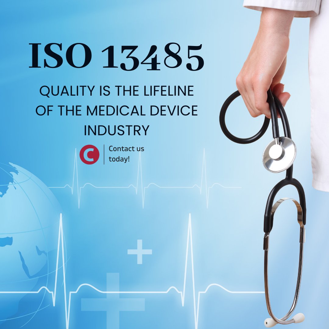 Quality is the lifeline of the medical device industry. Achieve ISO 13485 certification and demonstrate your commitment to producing safe and effective products. #MedicalDevice #ISO13485 #iso #medical #qualityassurance  quality-assurance.com