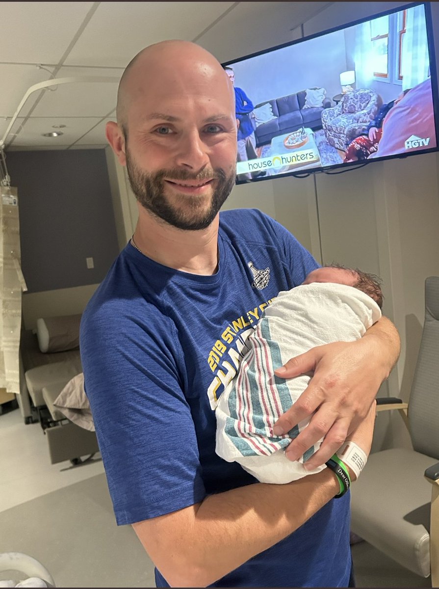 Congratulations to Ryan and your family on the beautiful addition to your family. Everly is beautiful and precious❤️ ⁦@RyanaBluesFan⁩ #STLBlues