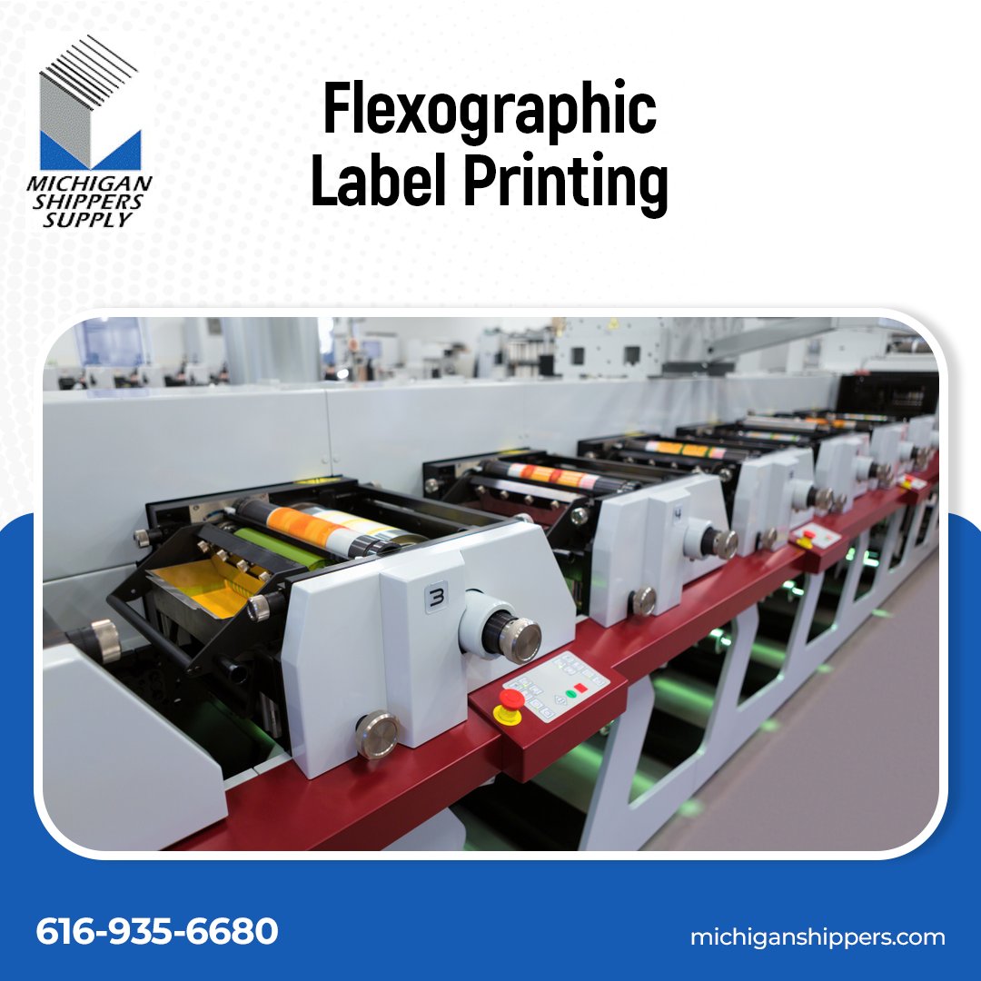 MichiganShipper's tweet image. Elevate your product's appearance with #flexographiclabelprinting! High-quality, durable, and versatile labels are just a click away with Michigan Shippers’ Supply.

bit.ly/3wnojRQ

#FlexoPrinting #LabelPrintingServices #HighQualityLabels #FlexoPrinters
