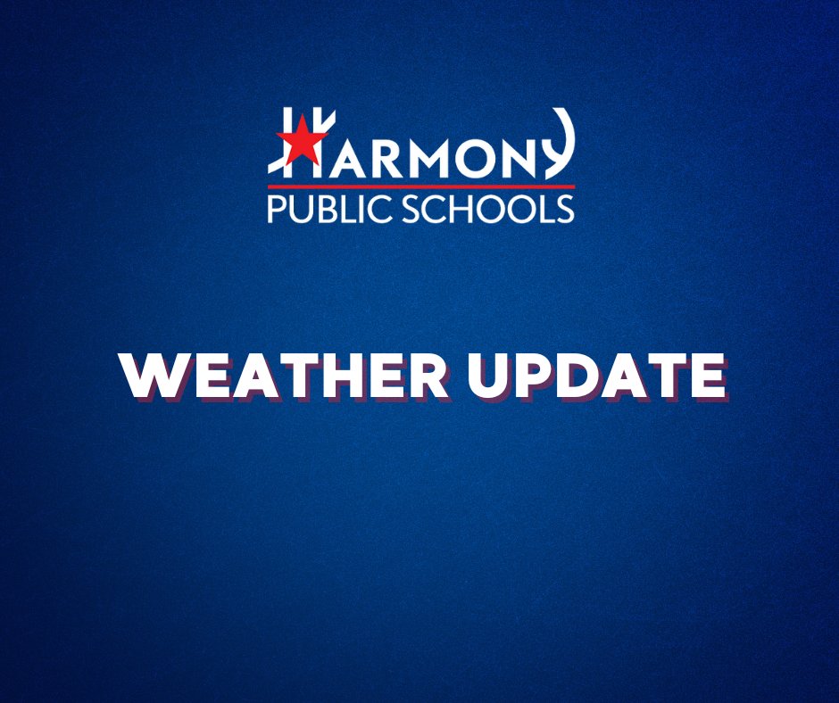 Due to severe weather in the region Thursday night, all Harmony Public Schools campuses in Houston, Cypress, Katy, and Sugar Land will be closed Friday, May 17, 2024. Classes will resume on their normal schedule Monday, May 20.